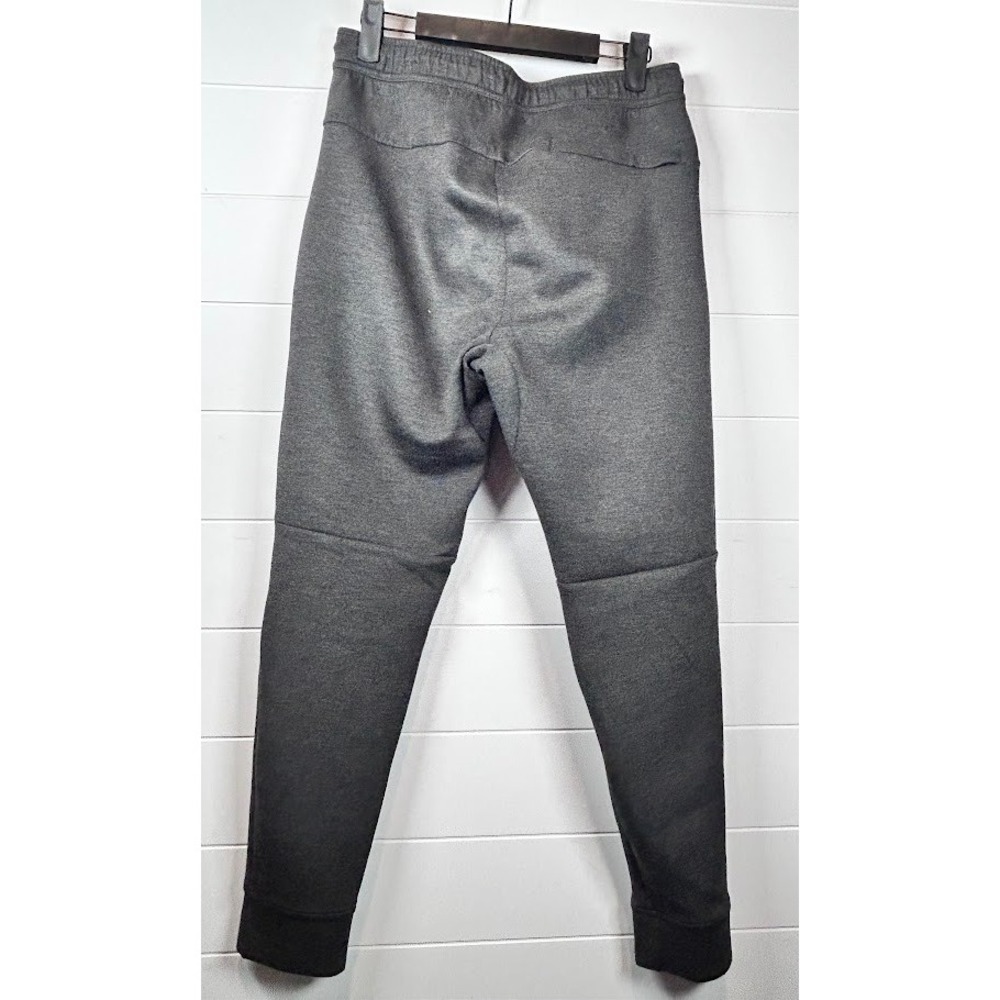 American Eagle‎ Mens Small Charcoal Gray Heather Tech Jogger Sweatpants Tapered - Picture 3 of 5